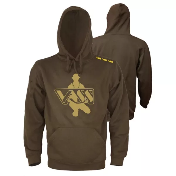 Vass-Tex Classic Printed Hoody Edition 2 Khaki Pulóver M