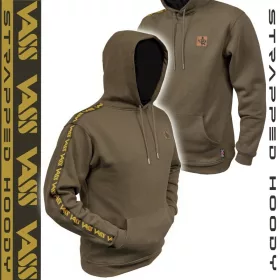 Vass-Tex Strapped Hoody Khaki Pulóver M