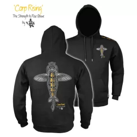 Vass-Tex Carp Rising Fekete Pulóver L