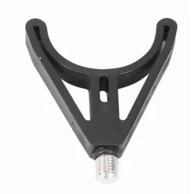 Tête de fourche arrière pour support de canne filetée