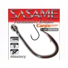 Sasame Mastery Black Nickel 2 Füles, Szakállas Bojlis Horog 8db