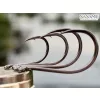 Sasame Thinners Black Nickel 4 Füles, Szakállas Bojlis Horog 12db