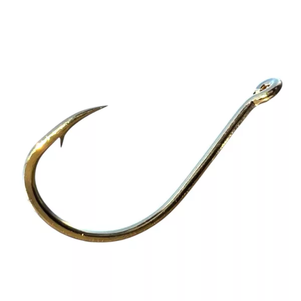 Sasame Chinu Ringed Gold 4 Füles, Szakállas Pontyozó Horog 12db