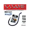 Sasame Beak Ringed Black Nickel 10 Füles, Szakállas Pontyozó Horog 14db