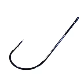 Sasame Worm ST 1/0 Füles, Szakállas Rablóhalas Horog 6db