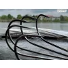 Sasame Worm ST 2/0 Füles, Szakállas Rablóhalas Horog 6db