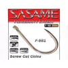 Sasame Screw Cut Chinu Brown 4 Lapkás Szakállas, Pontyozó Horog 7db