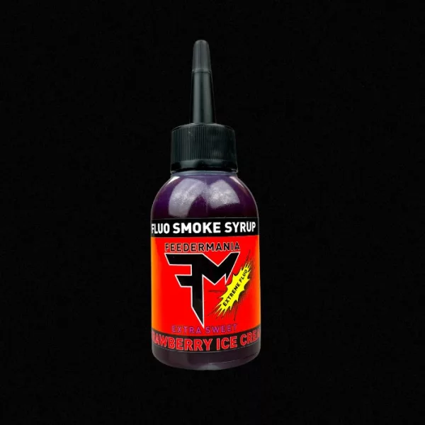 Feedermánia Extreme Fluo Smoke Syrup Glace Fraise Arôme Liquide 75ml