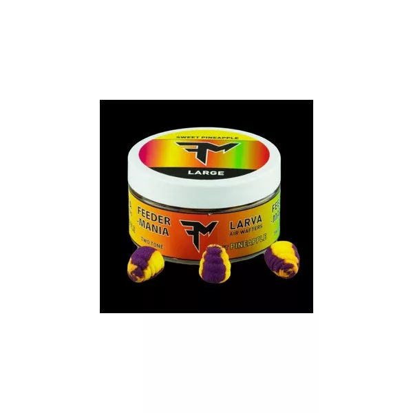 Feedermánia WAFTER AIR LARVA BICOLORE L SWEET PINEAPPLE CITRON-VIOLET Wafters