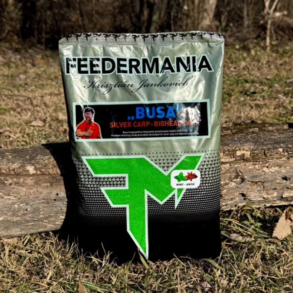 Feedermánia Groundbait Premium Amorce de fond pour Carpe Argentée Menthe-Anis 2,5kg
