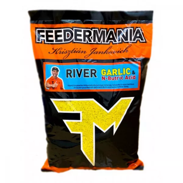 Feedermánia Groundbait River Garlic & N-Butric Acid Amorçage 2,5kg