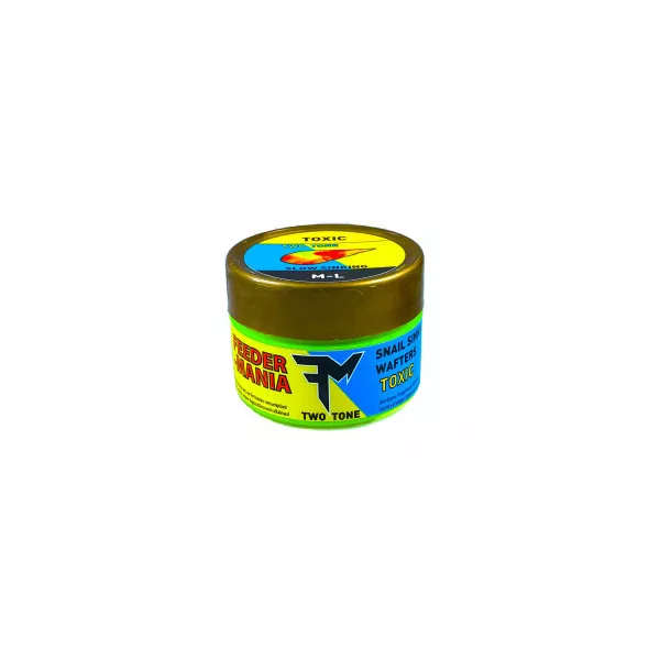 Feedermania Two Tone Snail Sinking Wafters imitation d'escargot
 Escargot d'eau M-L Toxic Wafter à coulement lent, imitation d'appât