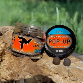   Feedermánia High Power Bouillettes & Barrels Pop-Up Foncées 10mm BCN Pop-Up 14gr