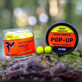   Feedermánia High Power Pop-Up Boilies & Barrels 8mm Sweet Pineapple