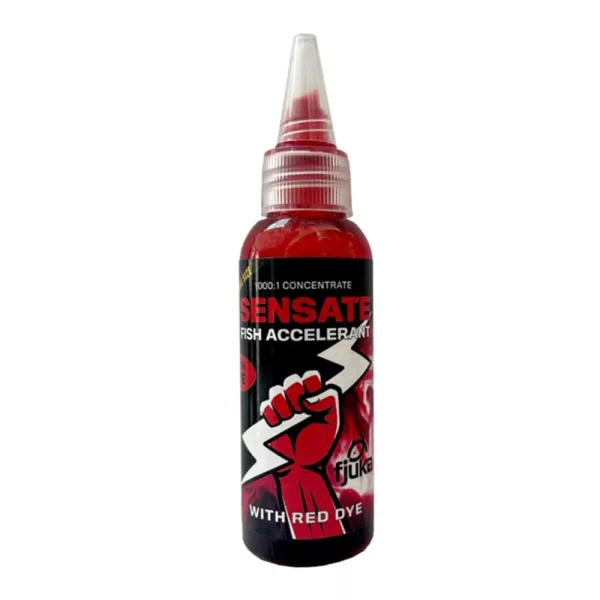 Fjuka Sensate Fish Accelerant Bait Dye Red Arôme Liquide 50ml