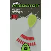 Fox Rage Predator Float Stops Red Stopper 20 pièces