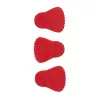 Fox Rage Predator Bait Fins Red Ailettes Rouges 25 pièces