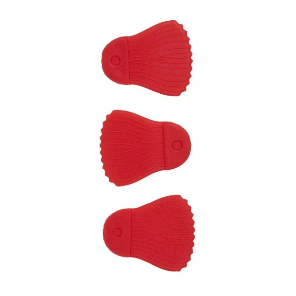 Fox Rage Predator Bait Fins Red Ailettes Rouges 25 pièces