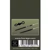 Fox Rage Predator Diamond Swivels 7 Émerillons 20 pièces