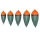 Fox Rage Predator HD Flotteur coulissant trapu 15gr Flotteur pour poissons carnassiers