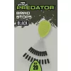 Fox Rage Predator Braid Stops Black Butée 20 pièces