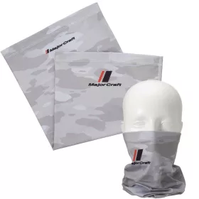   Major Craft Cache-visage anti-UV camouflage gris clair Écharpe tubulaire
