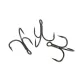 Fox Rage Predator X-Strong 6 Hameçon triple à œillet et ardillon 7pcs