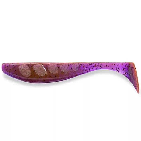 FISHUP Wizzle Shad 7,62cm (8pcs.), #016 - Lox/Green & Black Leurre souple en plastique