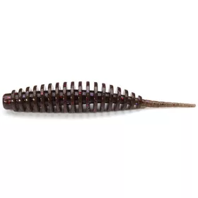   FISHUP Tanta 3,81cm (10pcs.), #050 - Citrouille verte marron/Rouge & Violet Leurre souple