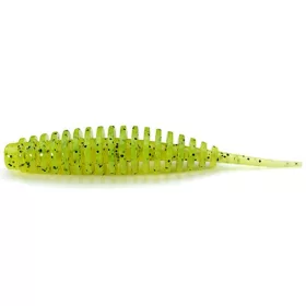   FISHUP Tanta 3,81cm (10pcs.), #055 - Chartreuse/Noir Leurre souple