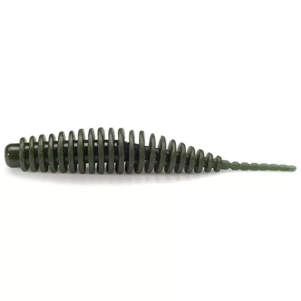 FISHUP Tanta 3,81cm (10pcs.), #110 - Olive foncée Leurre souple