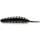 FISHUP Tanta 3,81cm (10pcs.), #101 - Noir Leurre souple