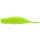 FISHUP Tanta 3,81cm (10pcs.), #111 - Chartreuse vif Leurre souple en plastique
