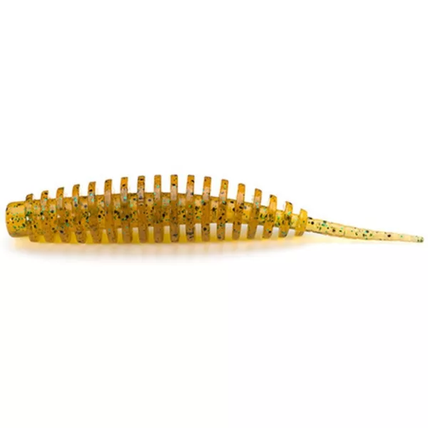 FISHUP Tanta 6,35cm (8pcs.), #036 - Caramel/Vert & Noir Leurre en plastique