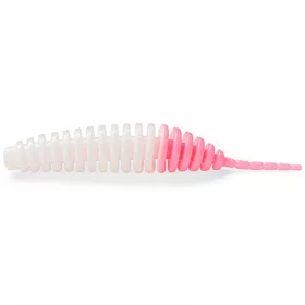   FISHUP Tanta 6,35cm (8pcs.), #132 - Leurre souple en plastique blanc/rose bubble gum