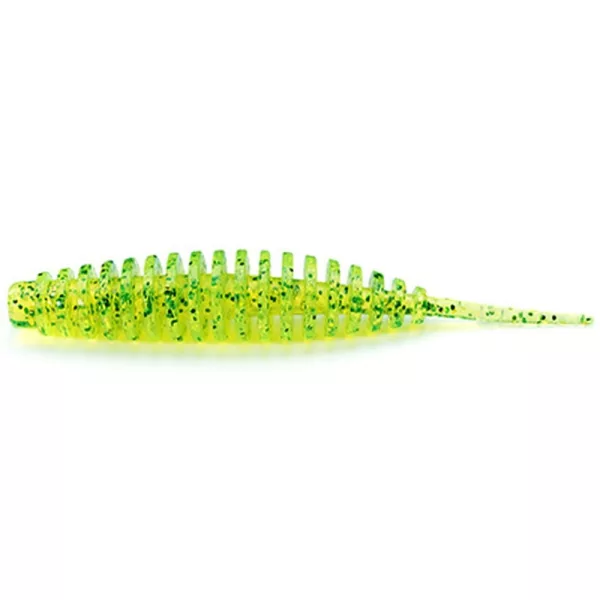 FISHUP Tanta 2,54cm (12pcs.), #026 - Chartreuse fluo/Vert Leurre souple