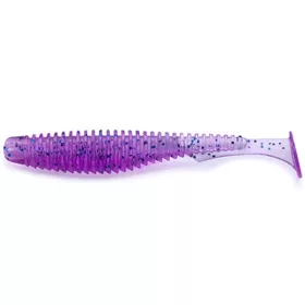   FISHUP U-Shad 6,35cm (9pcs.), #014 - Violet/Blue Leurre souple en plastique