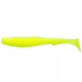   FISHUP U-Shad 6,35cm (9pcs.), #046 - Leurre souple en plastique couleur citron