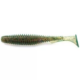   FISHUP U-Shad 7,62cm (9pcs.), #017 - Huile Moteur Poivre Leurre en plastique