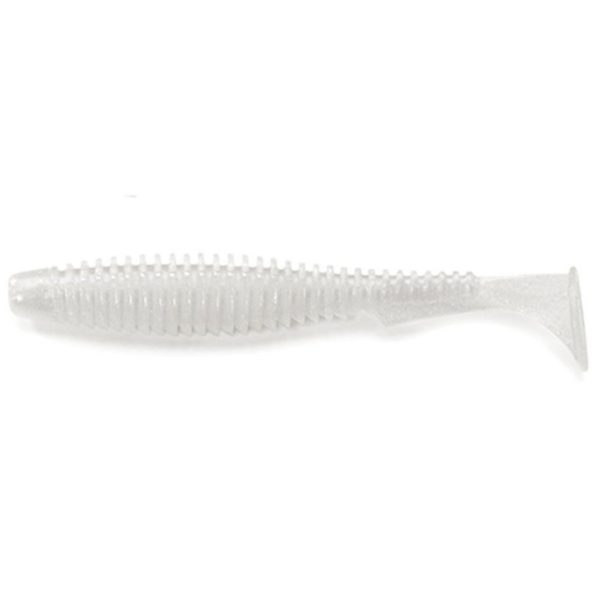 FISHUP U-Shad 10,16cm (8pcs.), #081 - Perle Leurre souple en plastique