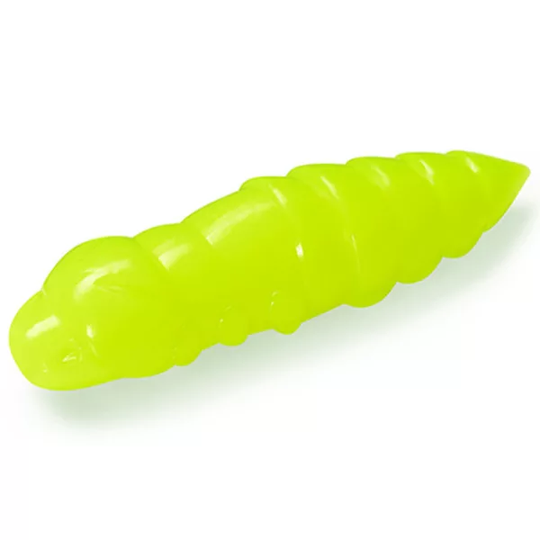 Fishup Pupa Cheese 2,28cm #111 Hot Chartreuse Leurre en plastique 12 pièces