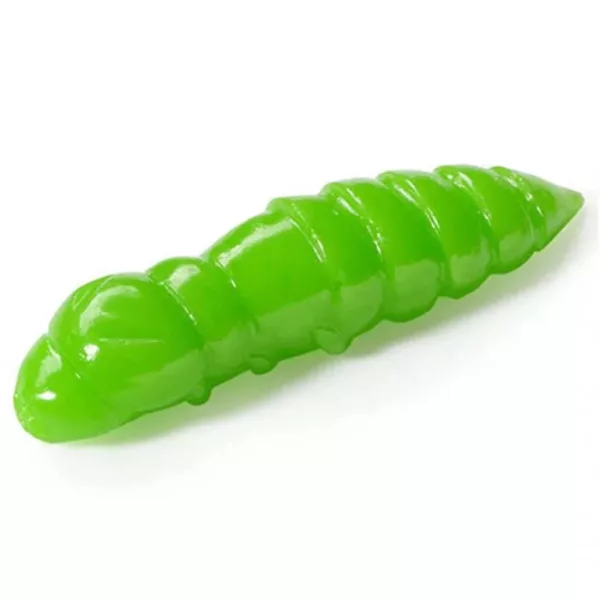 Fishup Pupa Cheese 3,81cm #105 Apple Green Leurre Souple Plastique 8pcs