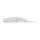 FISHUP Aji Tanta 3,3cm (10pcs.), #411 - UV Clear/Silver Leurres souples