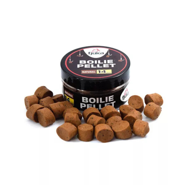 Fjuka Bouillette Pellet 14mm Natural Wafter 50gr