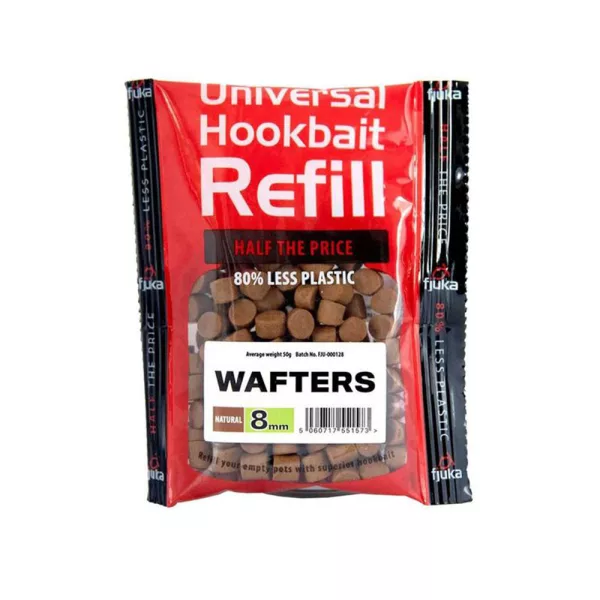 Fjuka Wafters Natural 8mm Wafters Recharge en sachet 50gr