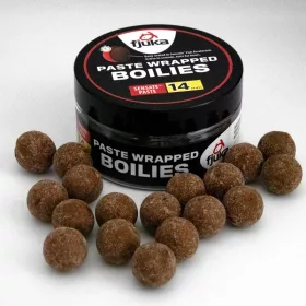   Fjuka Boilies enrobées de pâte, Appât coulant et soluble 14mm