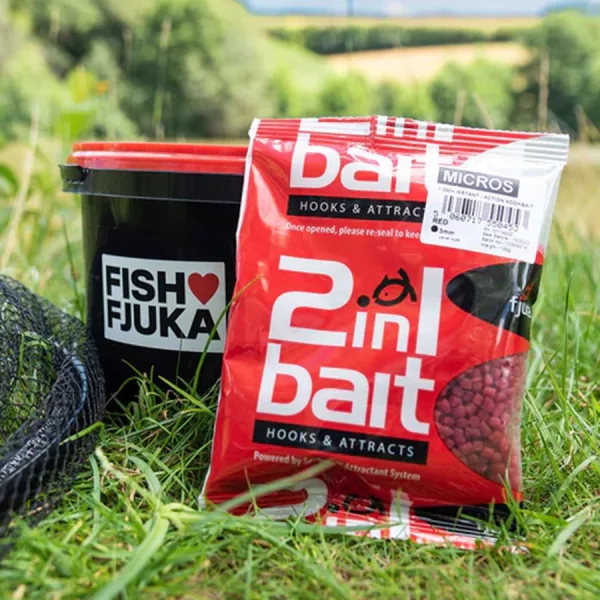 Fjuka 2In1 Micros Pellets 3Mm Rouge