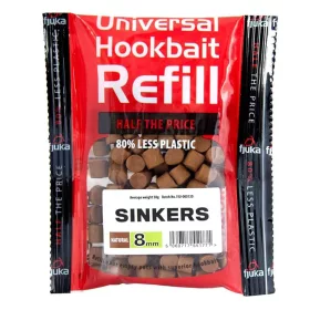   __Fjuka__ Sinkers Mixed Colours 8mm Appât Coulant Recharge 50gr