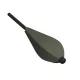Carp Expert Torpedo Inline Plomb de pêche à la carpe longue distance coloré Go Green 40gr
