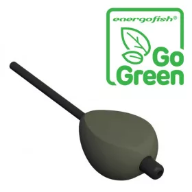   Carp Expert Flat Inline Plomb de Pêche à la Carpe Coloré Go Green 100gr